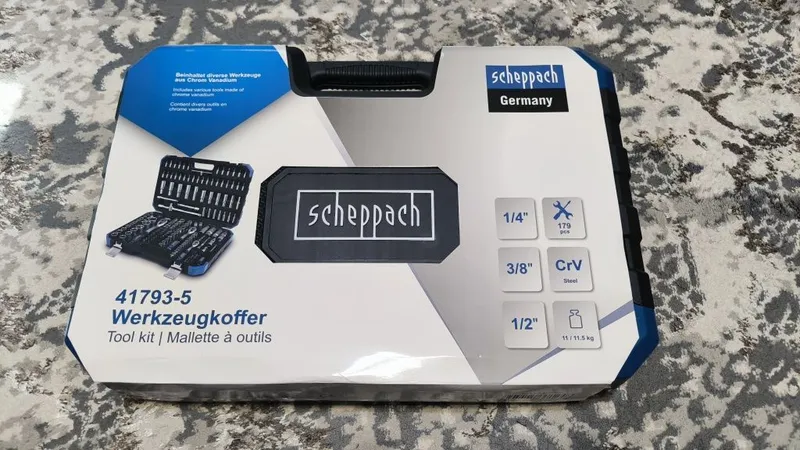 Набор инструментов от Scheppach 179 предметов 2 Набор инструментов от Scheppach 179 предметов 2
