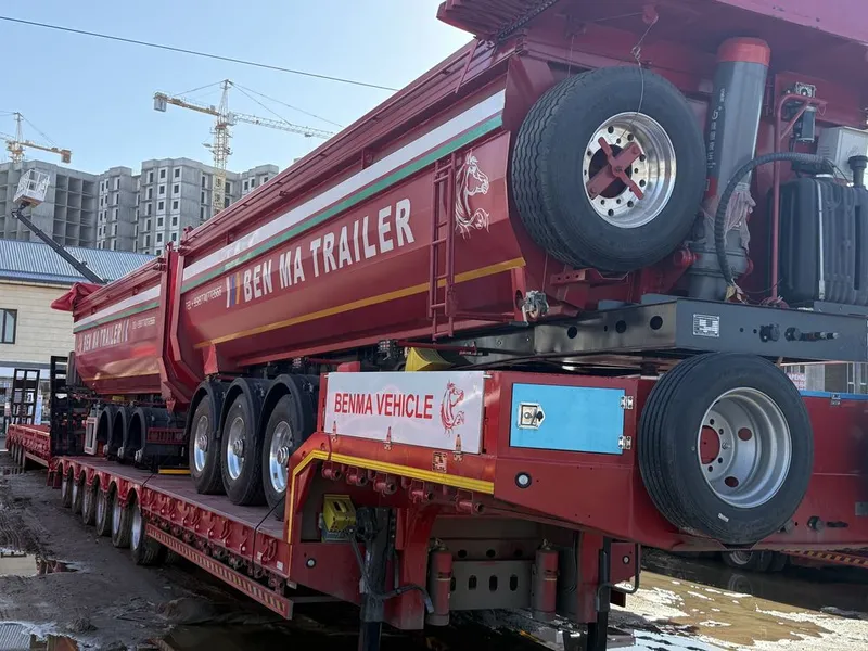 Treller Tonar Tentovka 2025yil Треллер Тонар тентовка 2025 год