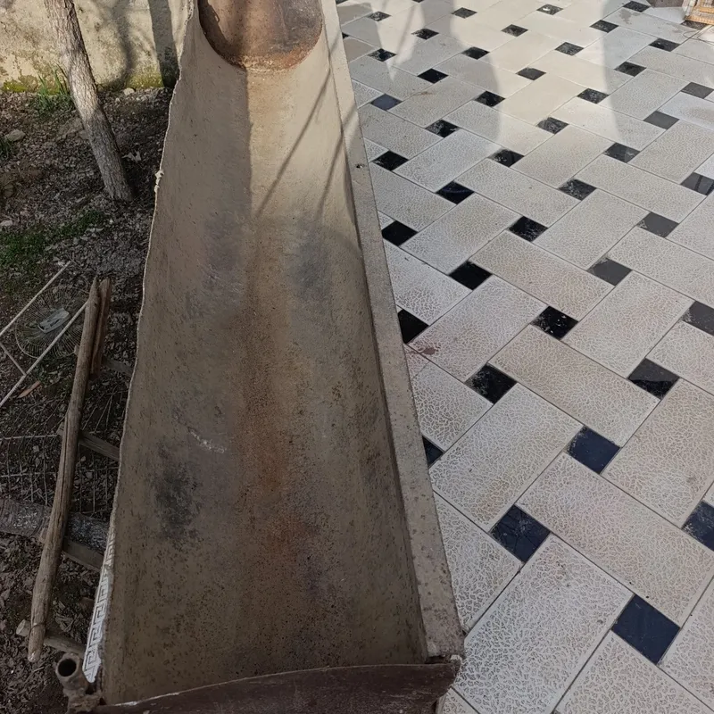 Qoʻy, mol va chorva uchun omuxta yem idish, oxur sotiladi, uzunligi 2m — фото 1
