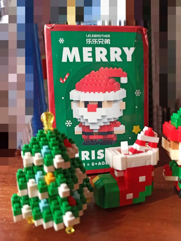 Конструктор Merry Christmas, мини лего — фото 1