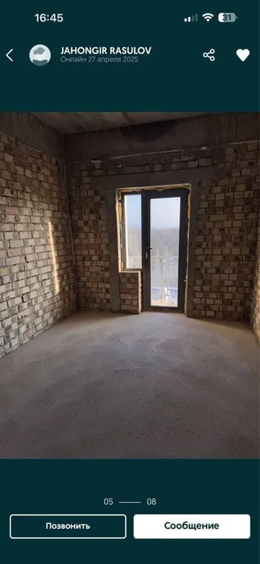 без маклер 55.6 кв м 2 комнат 2/8/9 чирчик 10 микрорайон келишамиз — фото 3