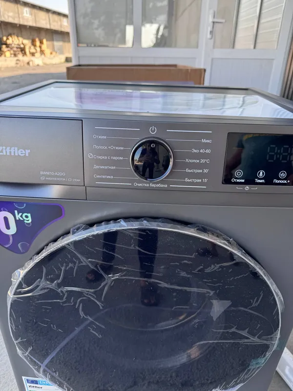 Стиральная Машина Ziffler 10кгInverter Официальный — фото 3