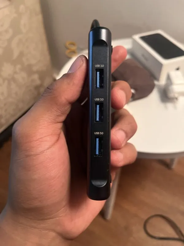 USB-C Hub Pro HDMI SD TF AUX для MacBook / iPad / Laptop — фото 1
