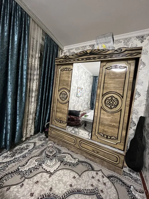 Двухспальный кровать + 2 тумба — фото 2