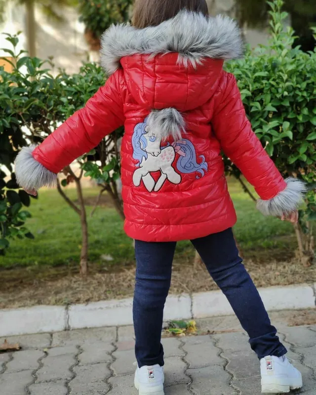 Qiz bola uchun 2/3 va 3/4 yoshga kurtka 4