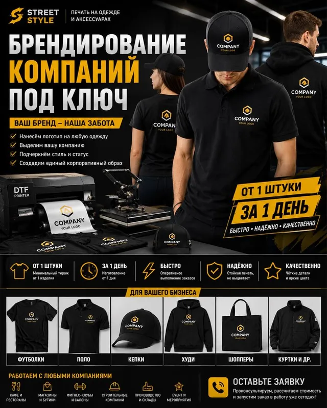 Брендирование компаний под ключ экипировка лого на футболках поло 1 Брендирование компаний под ключ экипировка лого на футболках поло 1