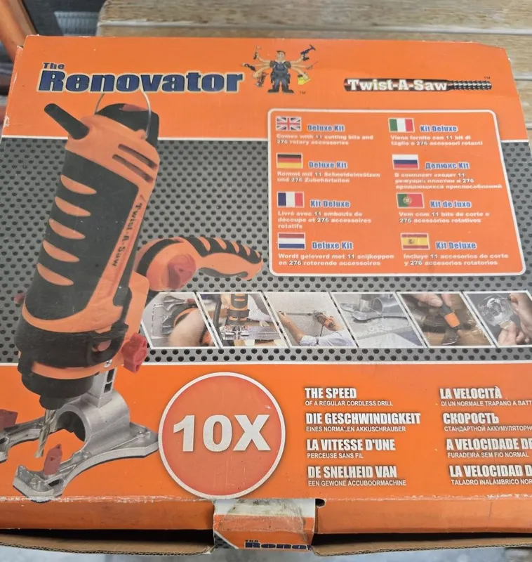 The Renovator Twist-A-Saw гравёр 3