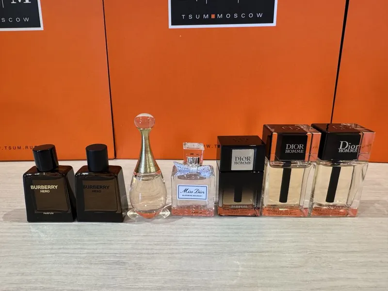 Christian Dior и Burberry миниатюры