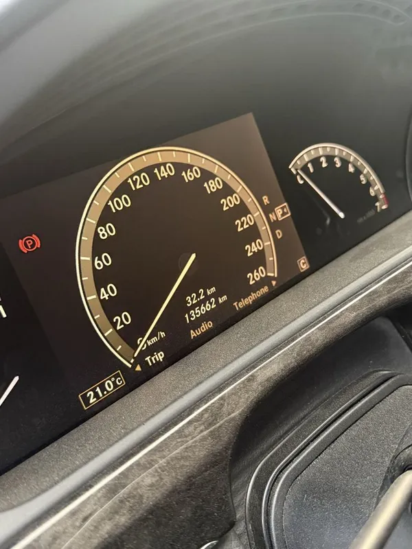 Mersades benz s550 yaponka w223 long 7