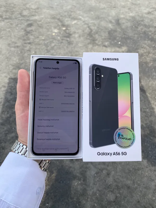 Samsung A56 5G (8/256) zor holatda srochna — фото 2