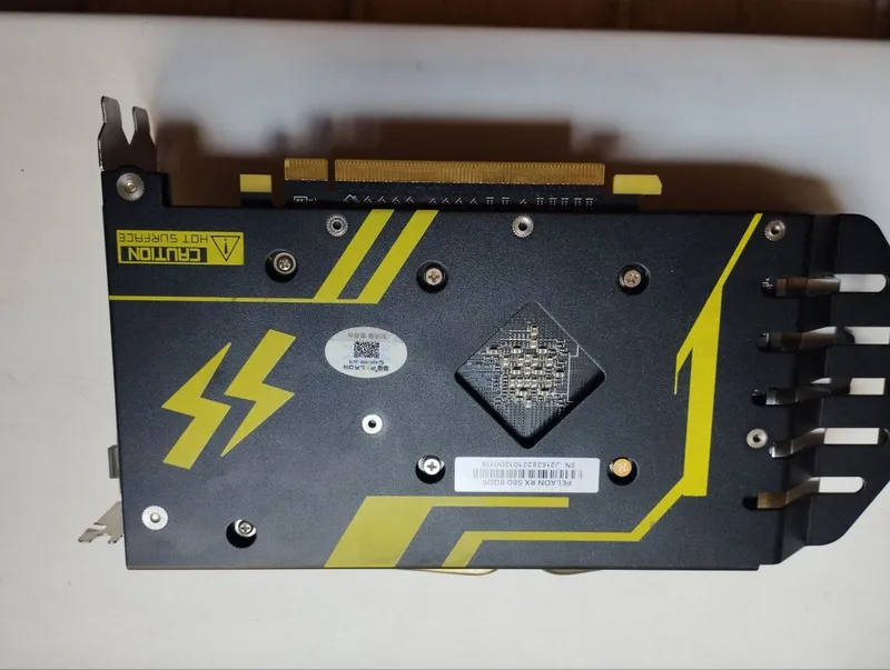 Продается видеокарта peladn rx 580 8gd 1