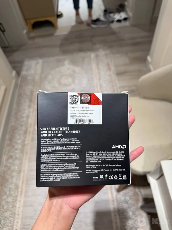 AMD Ryzen 9 9950X3D (AM5) — Запечатанный! 3 AMD Ryzen 9 9950X3D (AM5) — Запечатанный! 3
