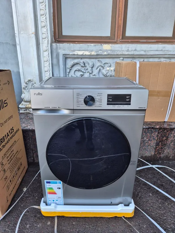 Стиральная машина RULLS 8 кг Inverter Steam 6
