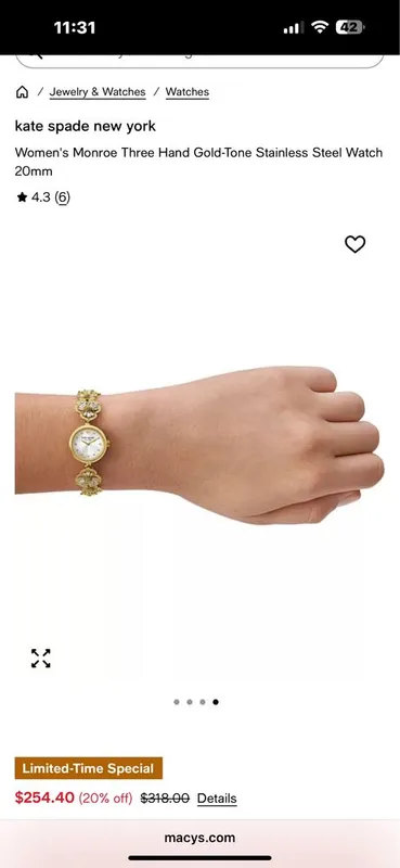 Kate Spade New York soat 5 Kate Spade New York soat 5