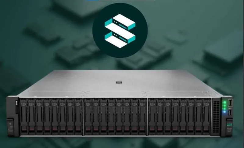 Серверы любых типов, например HPE и DELL