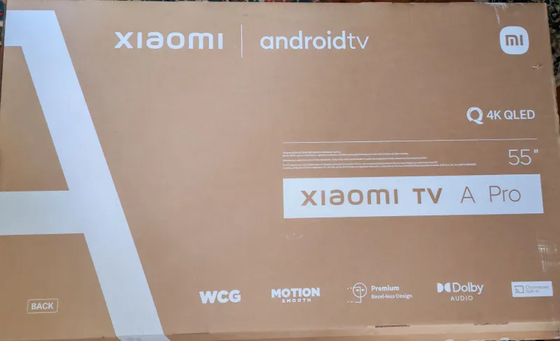 Xiaomi TV A Pro 55" — 4K QLED 3 Xiaomi TV A Pro 55" — 4K QLED 3