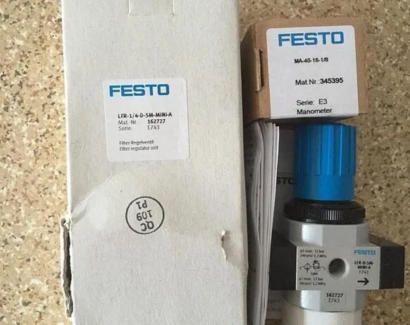 FESTO пневмоцилиндр Регулятор Фильтр,Монометр, клапан — фото 5