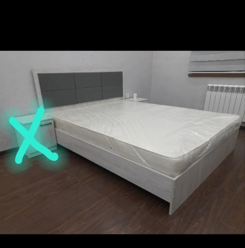 Продам кровать с матрасом 160×200 1 Продам кровать с матрасом 160×200 1