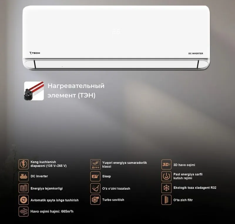 Кондиционер 7TECH 18 DC Invertor