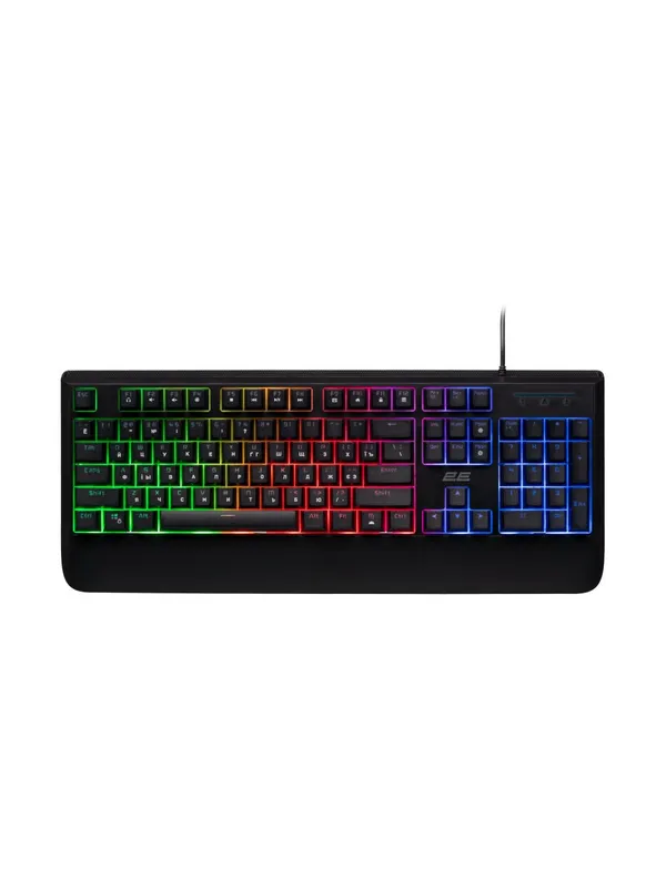 Игровая мембранная клавиатура 2E Gaming KG325 LED-подсветка USB Black — фото 1