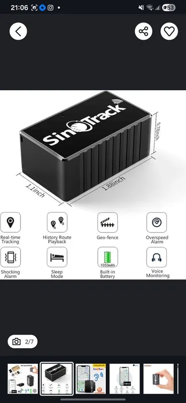 GPS Tracker Sin Track ST-903 — фото 1