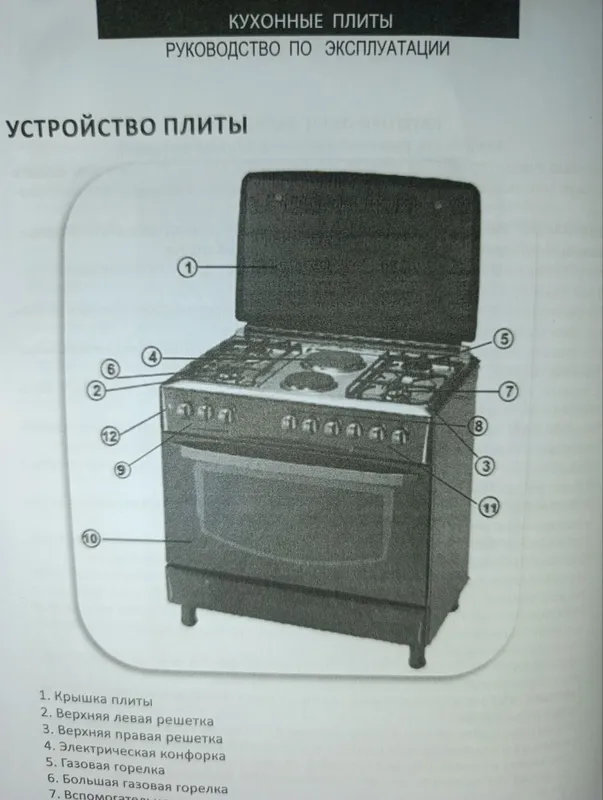 Gaz Plita,duxovka Bryusa
