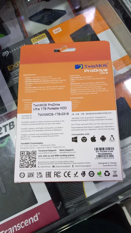 TwinMOS ProDrive Ultra объемом 1 TB. 2