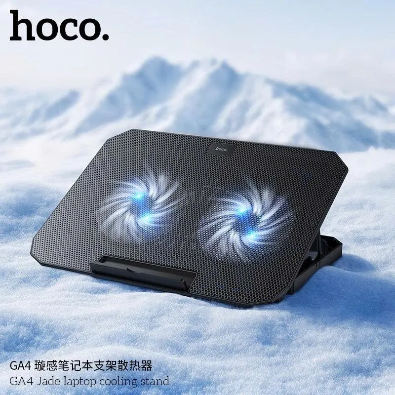 HOCO GA4 — охлаждающая подставка для ноутбука 12–17 2