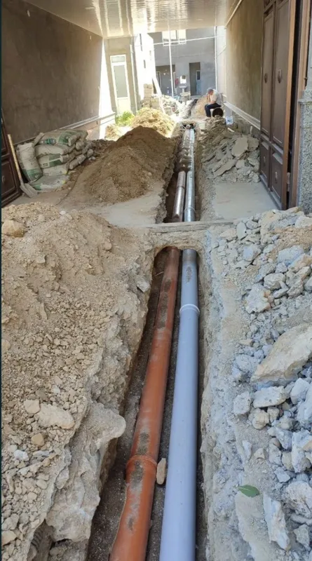 Канализатся водаправод мантаж