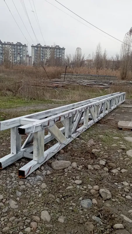 Навес том йопамиз Узбекистан буйлаб. Кантинер профил материялидан — фото 7