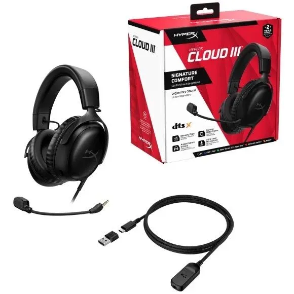 Hyperx cloud 3 black 1 Hyperx cloud 3 black 1