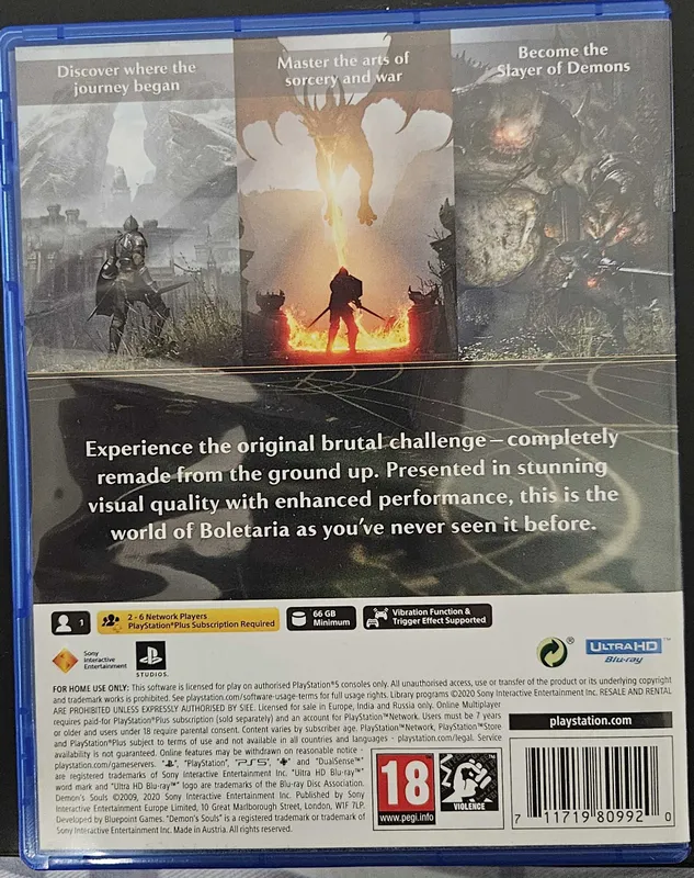 Demon's Souls Remastered PS5 2 Demon's Souls Remastered PS5 2