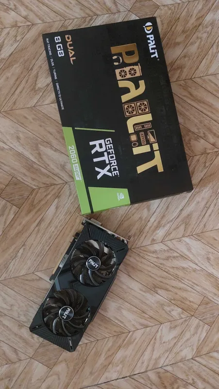 Продаётся видеокарта PALIT RTX 2060 super — фото 1