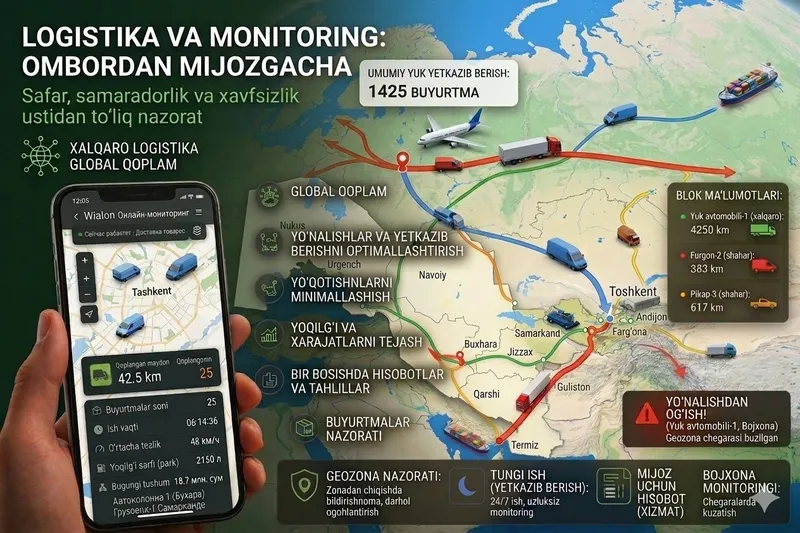 GPS monitoring va yoqilg‘i nazorati | Agrotexnika uchun professional y 1 GPS monitoring va yoqilg‘i nazorati | Agrotexnika uchun professional y 1