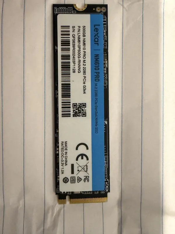 Lexar nvmy 500gb