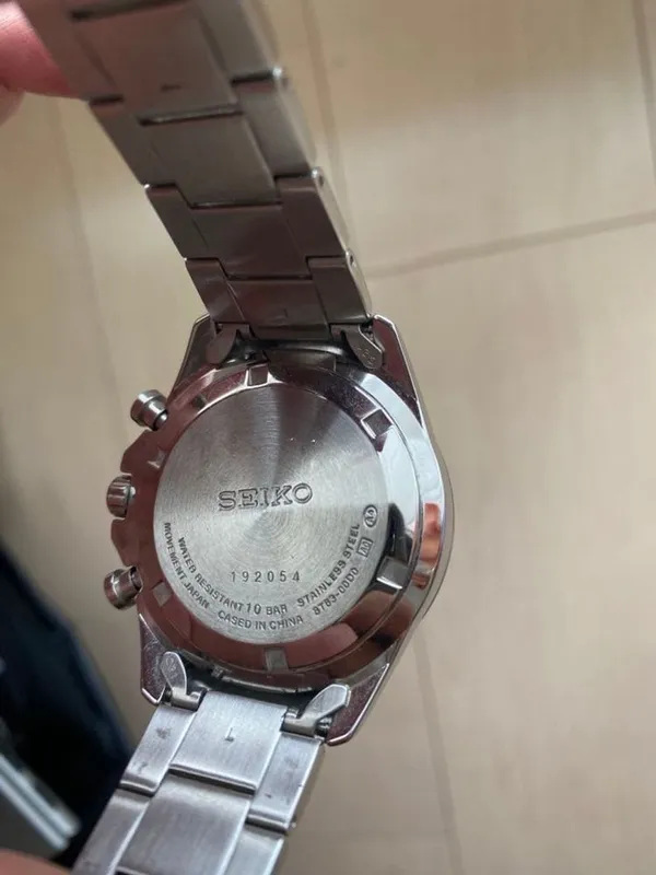 SeikoChronograph 8T63-00D0 Qo'l soati 7 SeikoChronograph 8T63-00D0 Qo'l soati 7