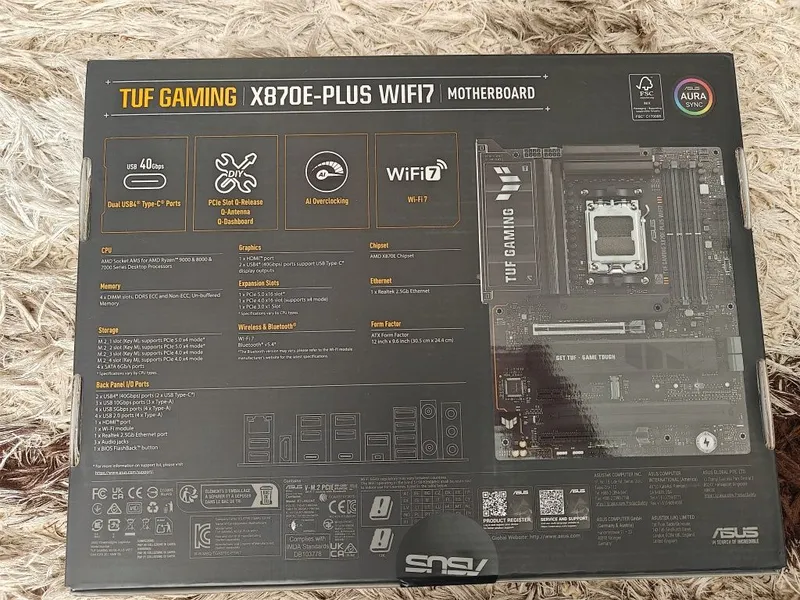 Asus Tuf Gaming X870E-Plus Wifi7 2 Asus Tuf Gaming X870E-Plus Wifi7 2