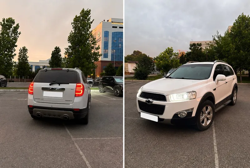 Продается белая Captiva