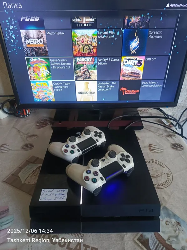 Ps4 goldhen vzlom proshivka 11.50 +3 oy garantiya va istalgan oʻyinlar — фото 2