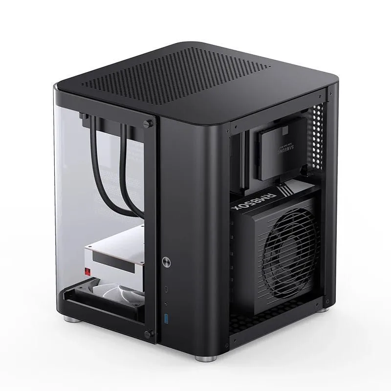 Корпус Jonsbo TK-1 Black (mATX/ITX) 3
