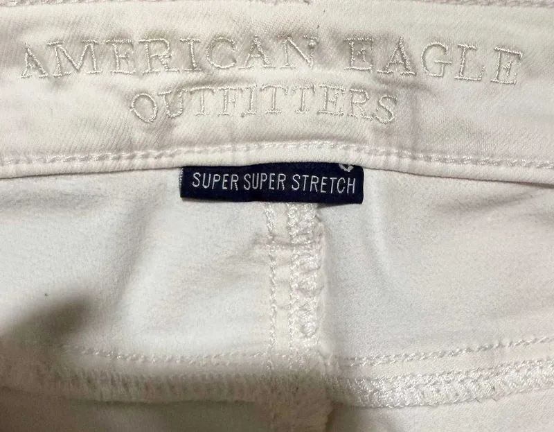 Джинсы белые AEO (США) 3 Джинсы белые AEO (США) 3