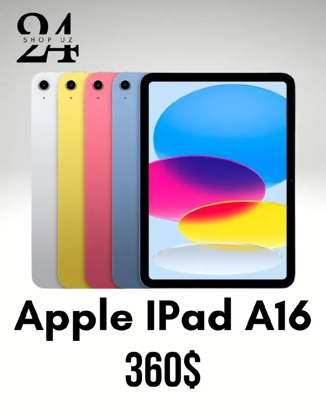 Apple iPad A16 — Premium tanlov