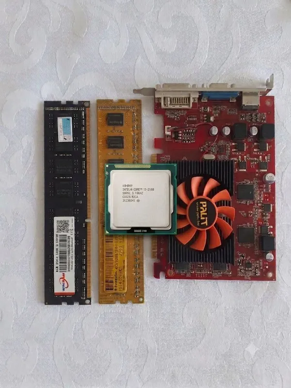 I3 2100 Gt 440 1gb 4gb 8gb ddr3 ram