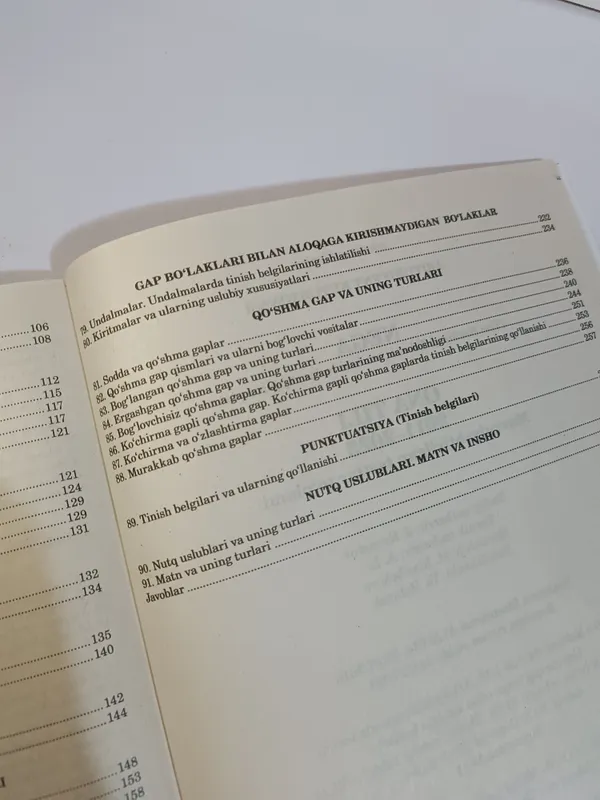 NEGA ona tili fanidan mavzulashtirilgan testlar — фото 3