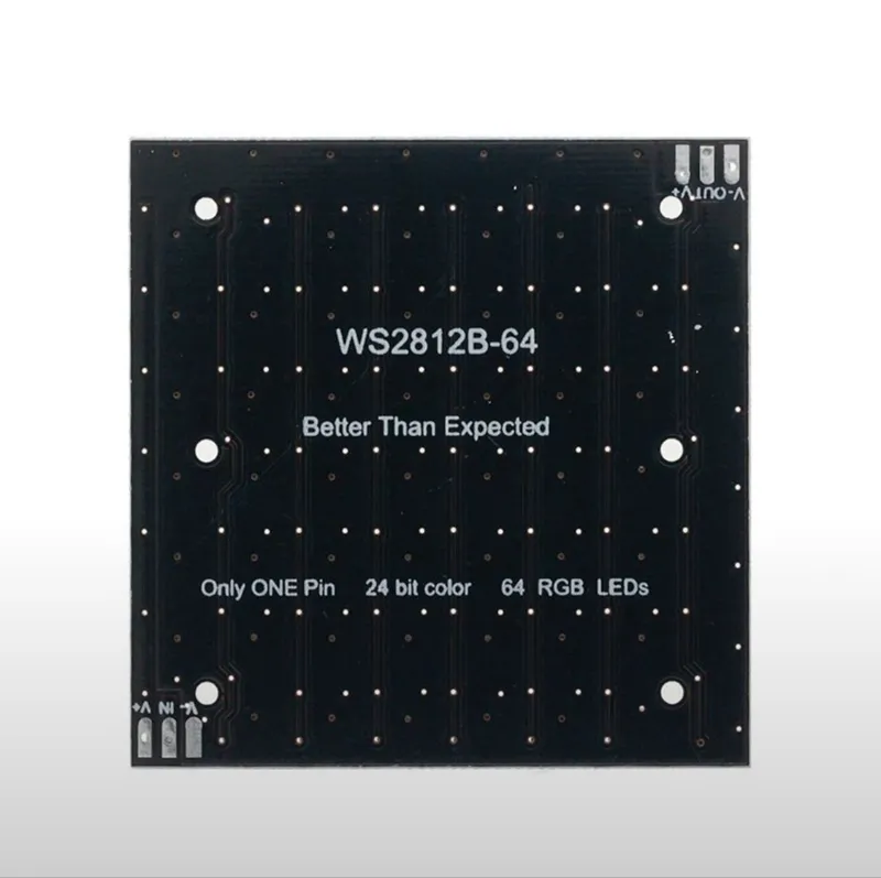 адресные светодиодные ленты WS2812 и RGB Светодиодный панели 8х8 — фото 1