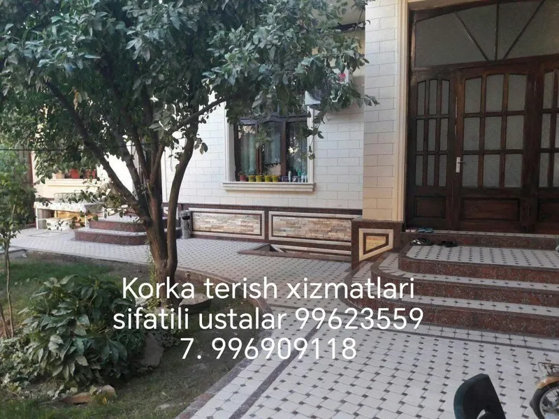 Mramir kafel Granit brchatka sokil ishlari pol ishlari — фото 6