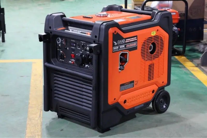Saab invertorli AVR li generator 9 kva инверторли АВРли генератор 220В — фото 1