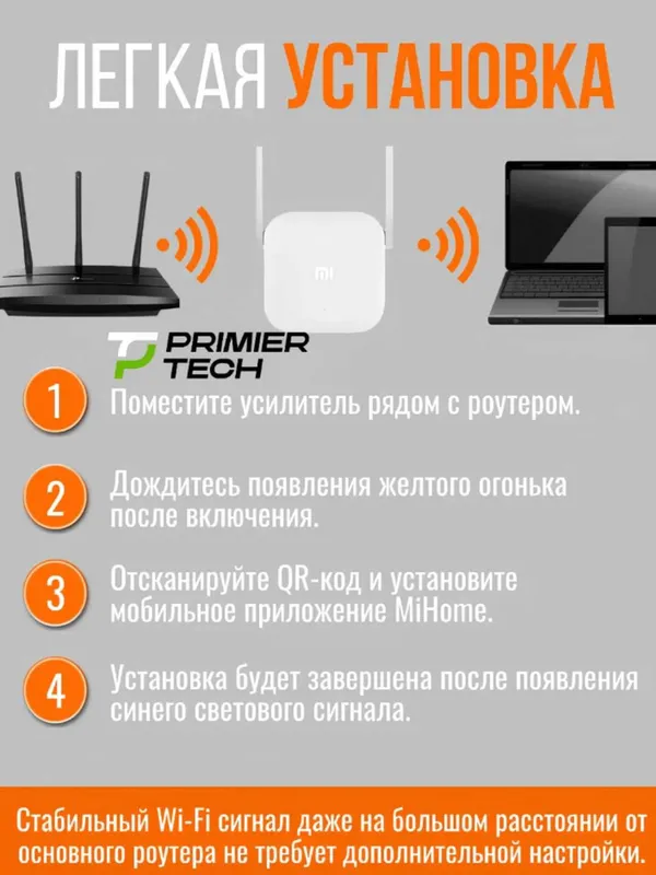 Усилитель Wi-Fi сигнала Xiaomi Range Extender AC1200. w2 — фото 2