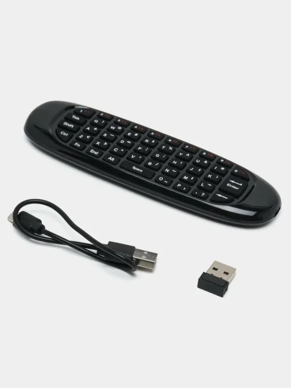 Air Mouse klaviatura-pult, Smart TV uchun, simsiz 4