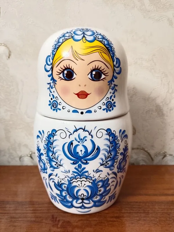 Чайницы коллекционные "Матрёшки". Новые 3
